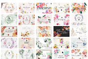 Watercolor Floral BUNDLE handpainted, an Illustration by SunnyAfternoons (Thumbnail 2 of 10)