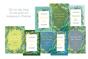 Tropical Day and Night Wedding Suite, an Invitation Template by HannaSymo (Thumbnail 10 of 11)