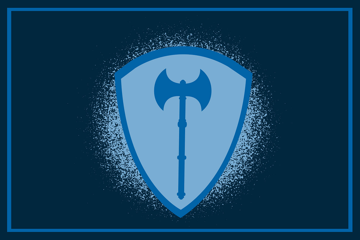 Shield and Banner vector, a Texture Illustration by brandedbaron (Photo 2 of 3)