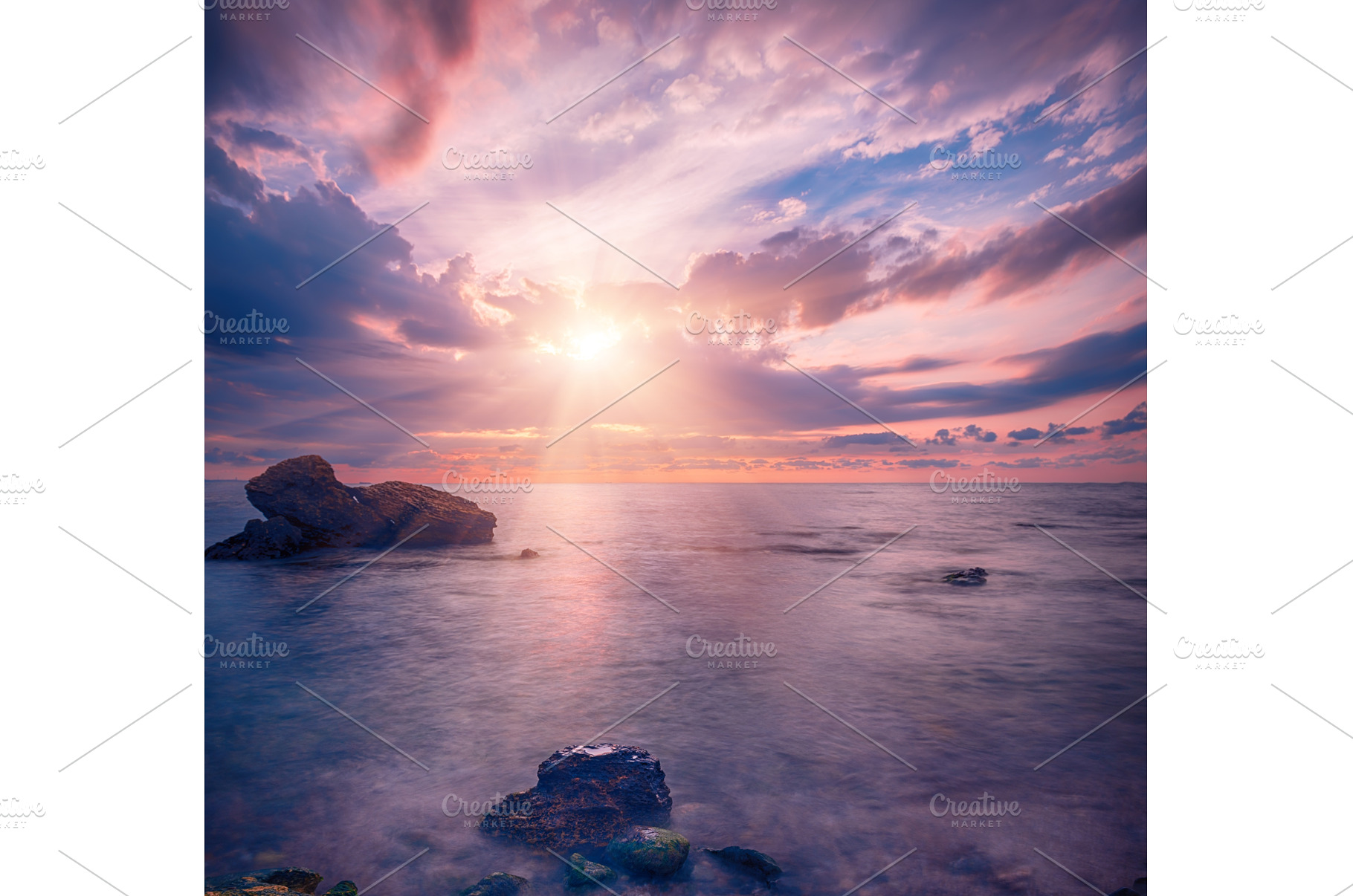 Sunrise at sea, a Nature Photo by Nature and travel