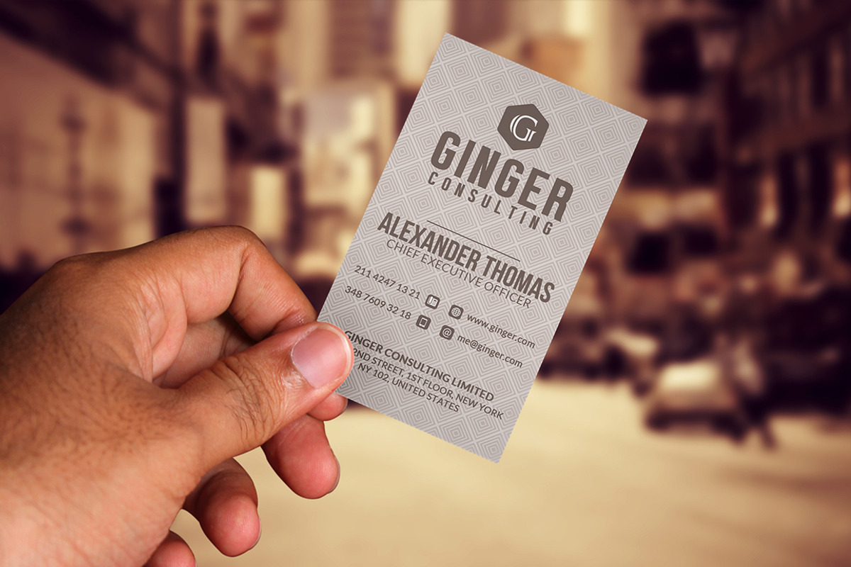 Elegant Business Card, a Business Card Template by Marvel (Photo 5 of 6)