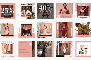 Fashion Promo Social Pack