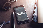 7 PSD Mock-ups, an iPhone Mockup by Egor Shkolnikov (Thumbnail 3 of 7)
