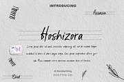 Hoshizora Font, a Handwritten Font by portype (Thumbnail 1 of 5)