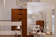 EMMAS ROOM Interior & Frame Mockup, a Household Mockup by Stykke Studio (Thumbnail 14 of 19)
