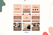 Strong Coffee - Instagram Template, a Social Media Template by Aji Gallery (Thumbnail 7 of 8)