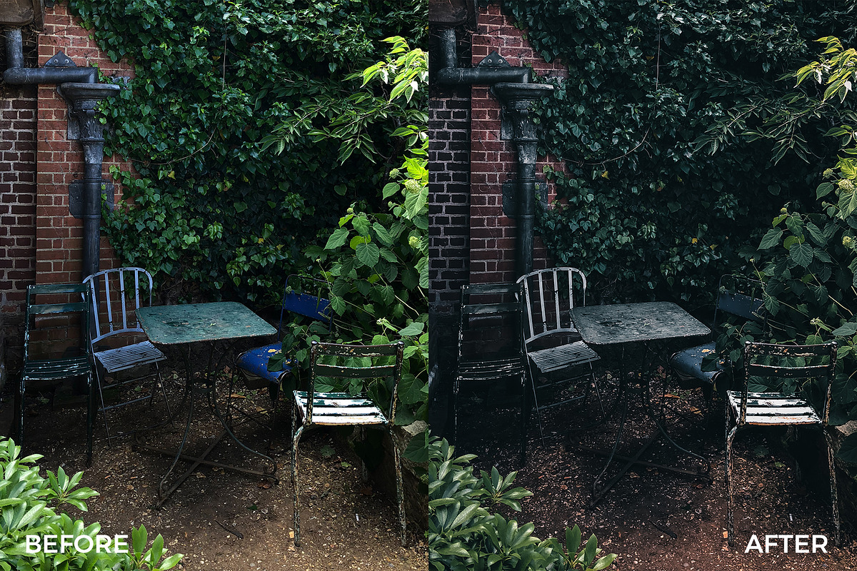 Moody Matte Mobile Lightroom Presets preview 5