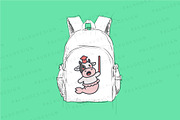 Cute Kawaii Cow Mermaid Character, an Animal Illustration by Palau (Thumbnail 8 of 12)