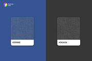 Light Wash Denim Seamless Texture, a Pattern Graphic by Swatch Supply (Thumbnail 4 of 7)