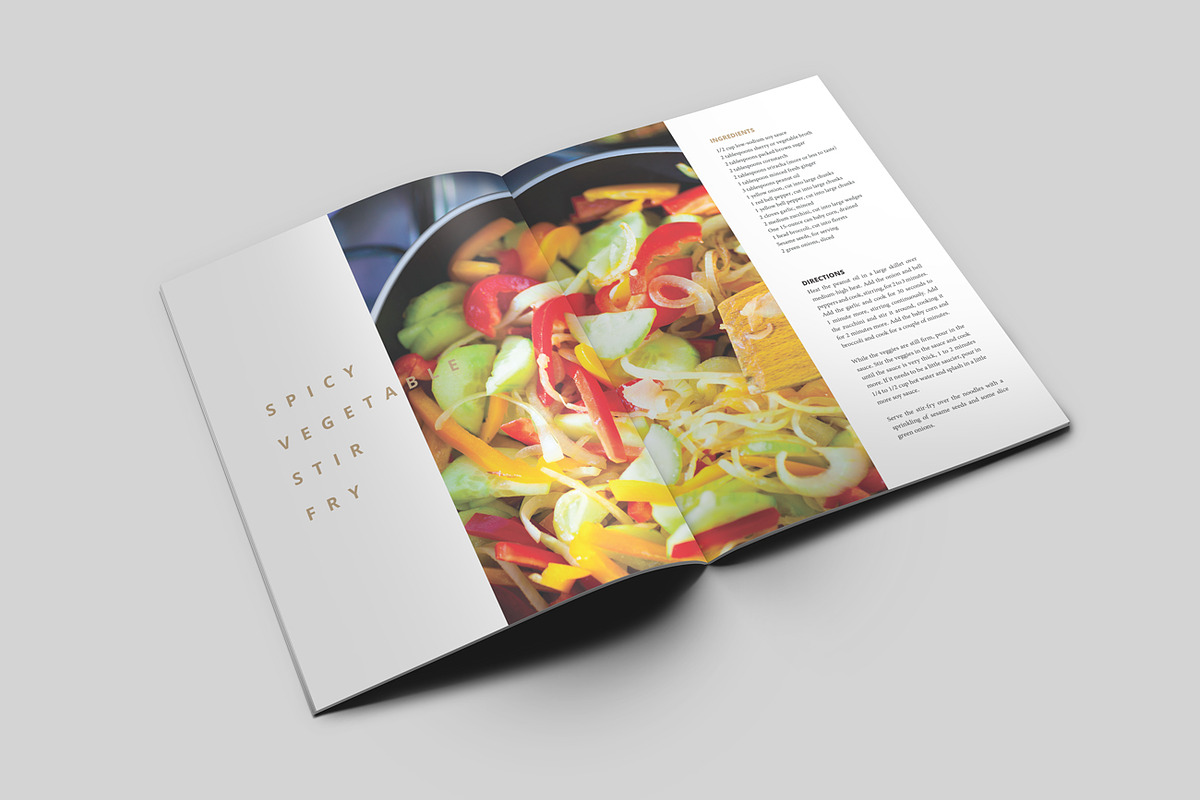 MoDish - A Modern Cookbook Template, a Brochure Template by Prixel Creative (Photo 6 of 18)