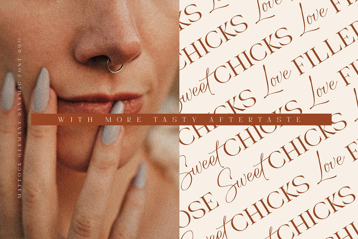 Mattock Germany Font Duo, a Script Font by alit design (Photo 20 of 21)
