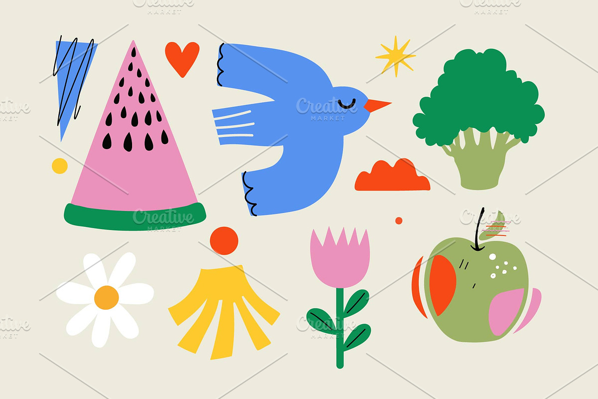 animals, plants, nature and food, an Object Graphic by JULYMILKS (Photo 2 of 2)