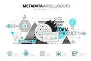 Metadata trendy compositions 7 ps, a Technology Illustration by Vladimir Vihrev (Thumbnail 6 of 7)