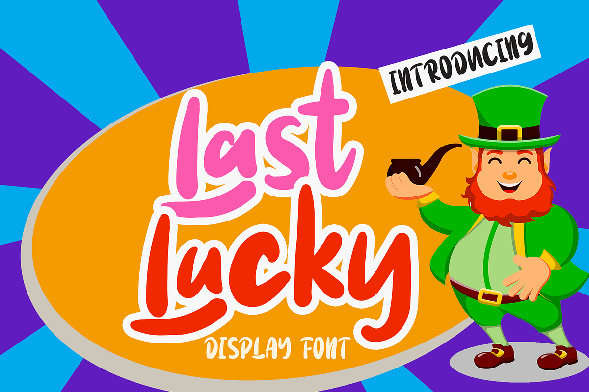 Last Lucky, a Handwritten Font by Wildan Type (Photo 1 of 9)