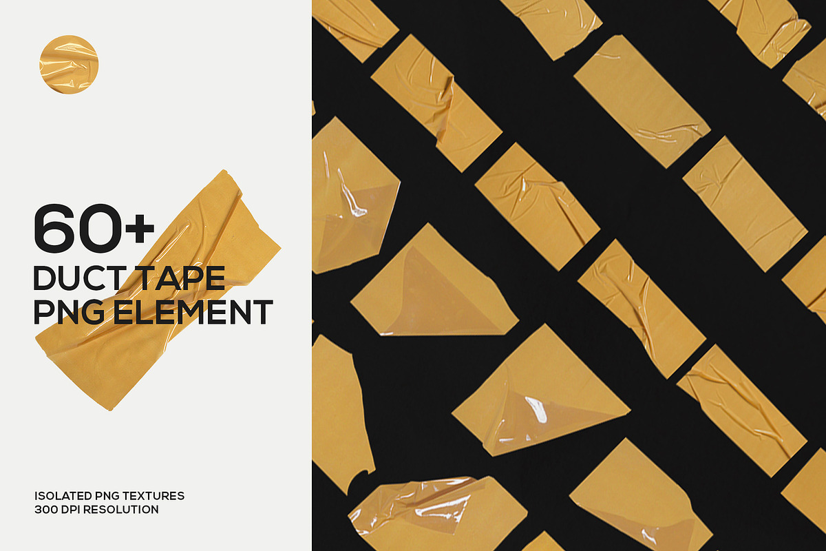 Duct Tape PNG Element, a Graphic by Gravito (Photo 1 of 7)