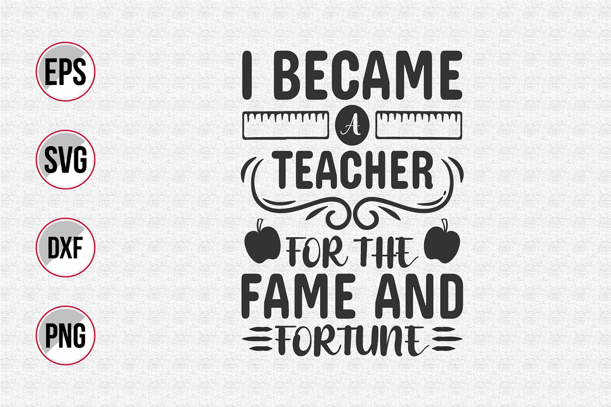 Teacher typographic quotes bundle., a Graphic by Uniquesvg99 (Photo 16 of 21)