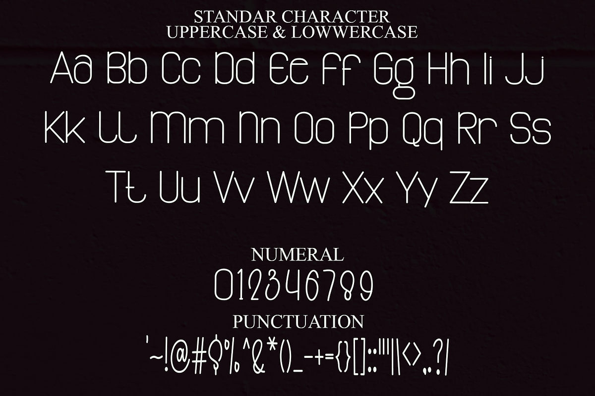 Umberella, a Sans Serif Font by InermediaSTUDIO (Photo 5 of 8)