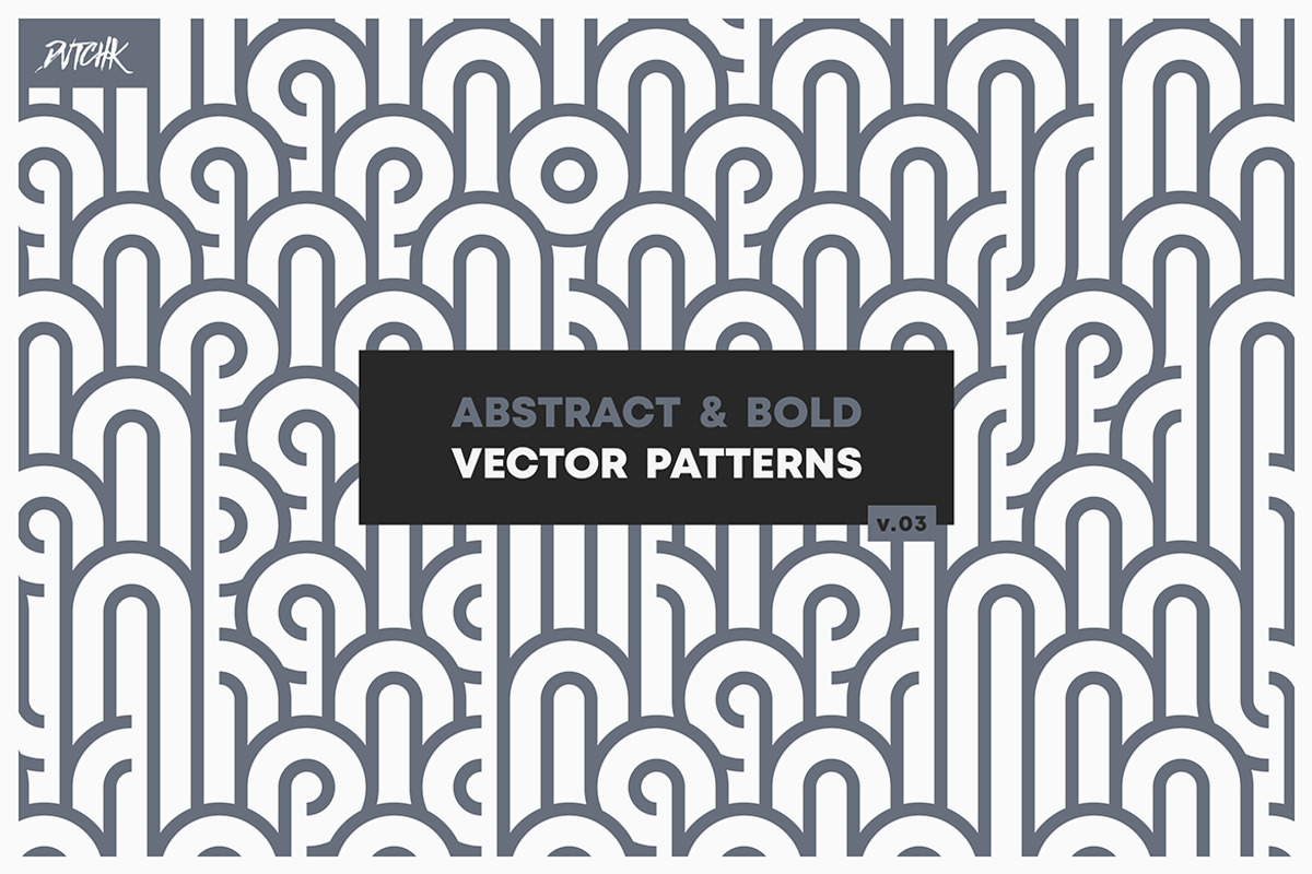Abstract & Bold Vector Patterns V03, a Pattern Graphic by dvtchk (Photo 3 of 11)