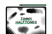 TIMMY HALFTONES - For Procreate, a Brush Add-On by VisualTimmy (Thumbnail 4 of 4)
