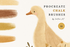 Procreate Chalk Brush Set