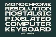 Gts Varine - Wide Display Font, a Sans Serif Font by Graptail (Thumbnail 5 of 14)
