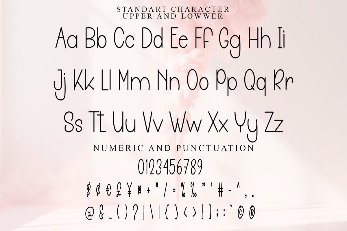 Before Rainbow, a Sans Serif Font by FreshTypeINK (Photo 3 of 7)