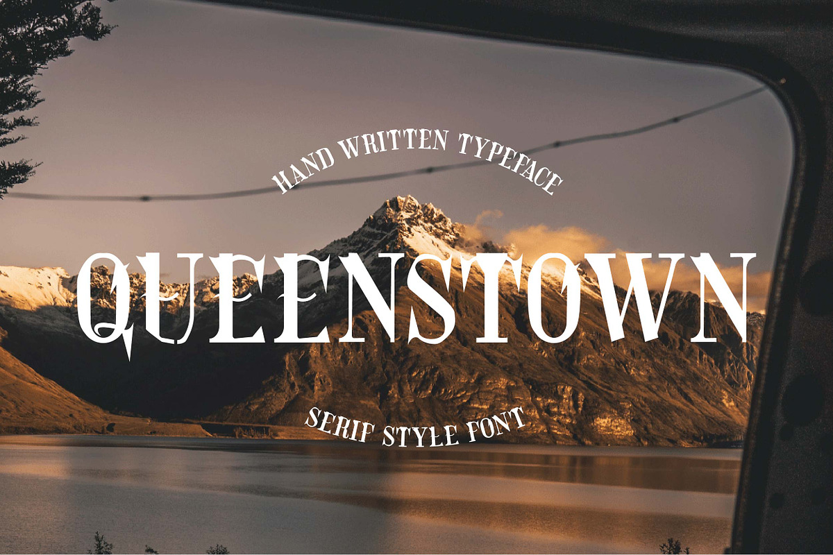 Queenstown - Serif, a Serif Font by Lemon Studio Type (Photo 1 of 5)