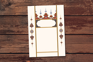 Premium A4 Floral Frame