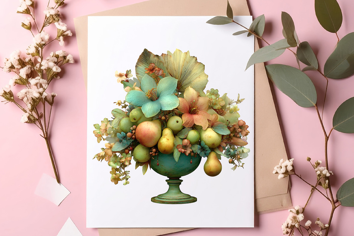 Watercolor Summer Vibe Clipart, an Illustration by SinaCreation (Photo 8 of 9)
