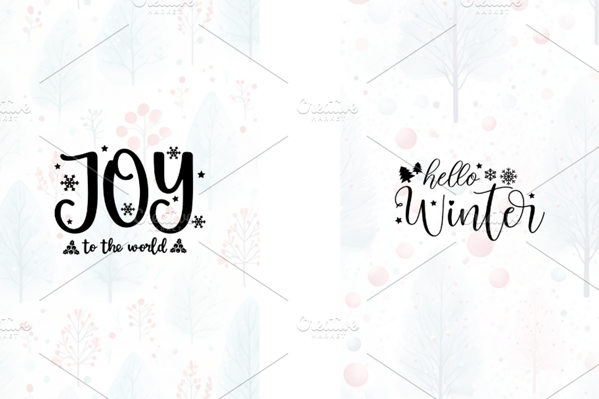 Christmas Card Design Bundle 17, a Card Template by Jay Major Designs (Photo 10 of 10)