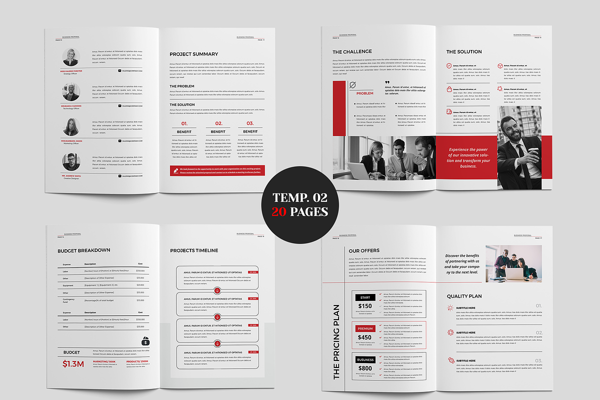 Brochure Bundle, Canva, Word, PPT, a Brochure Template by Template Zone (Photo 4 of 24)