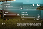 Twist Glimpse, a Font by din-studio.com (Thumbnail 10 of 16)