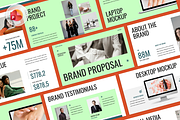 Brand Proposal PowerPoint, a Presentation Template by rgbryand (Thumbnail 1 of 7)