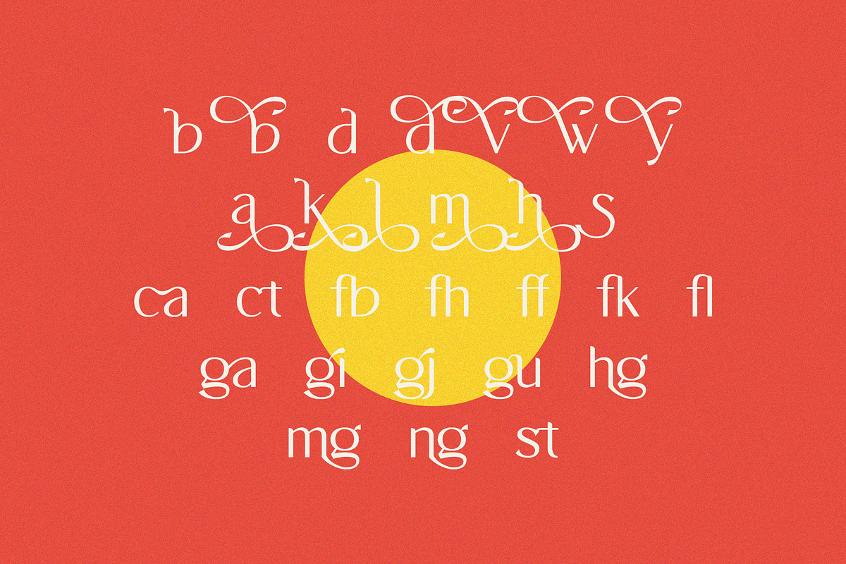 Heaven - Feminine Sans Serif, a Sans Serif Font by Jimoji (Photo 10 of 11)