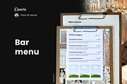 Bar and Pub Menu Template, a Brochure Template by Cadu's lil Digital Bodega (Thumbnail 1 of 5)
