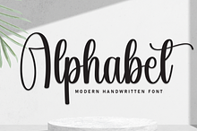 Alphabet | Script Font