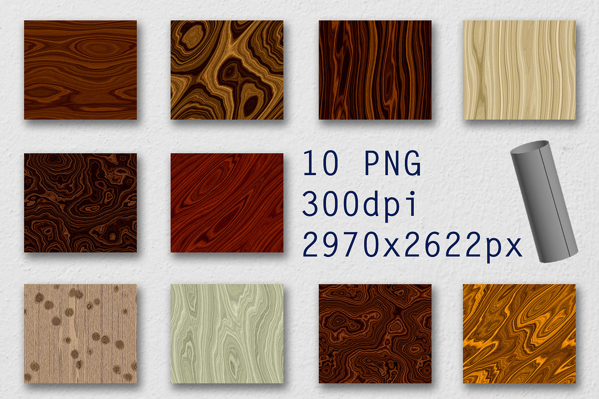 10 Tumbler Straight  Wooden Design, a Print Template by Kseniya-Omega (Photo 4 of 4)
