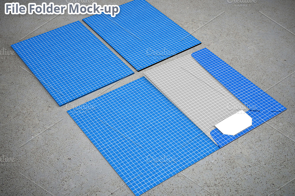 Stationary File Folder Mockup 5xPSD, a Product Mockup by MockUps Gallery (Photo 3 of 5)
