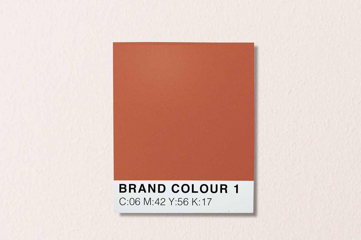 Pantone Colour Scheme Mockup, a Wearable Device Mockup by Tropical Type (Photo 6 of 6)