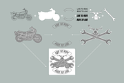 Baiku - motorcycle illustration, a Graphic by Storyteller Imagery (Thumbnail 6 of 8)