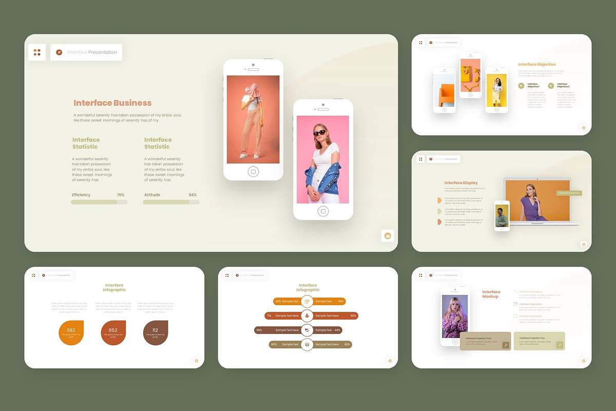 Interface Powerpoint, a Presentation Template by NecrolitSlide