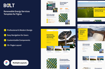 Bolt - Renewable Energy Template