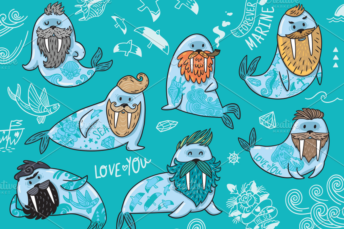 Cartoon Bundle, an Animal Illustration by PenguinHouse (Photo 12 of 19)