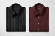 Point‐collar Dress Shirt Mockup, a Shirt Mockup by Creatsy (Thumbnail 6 of 8)