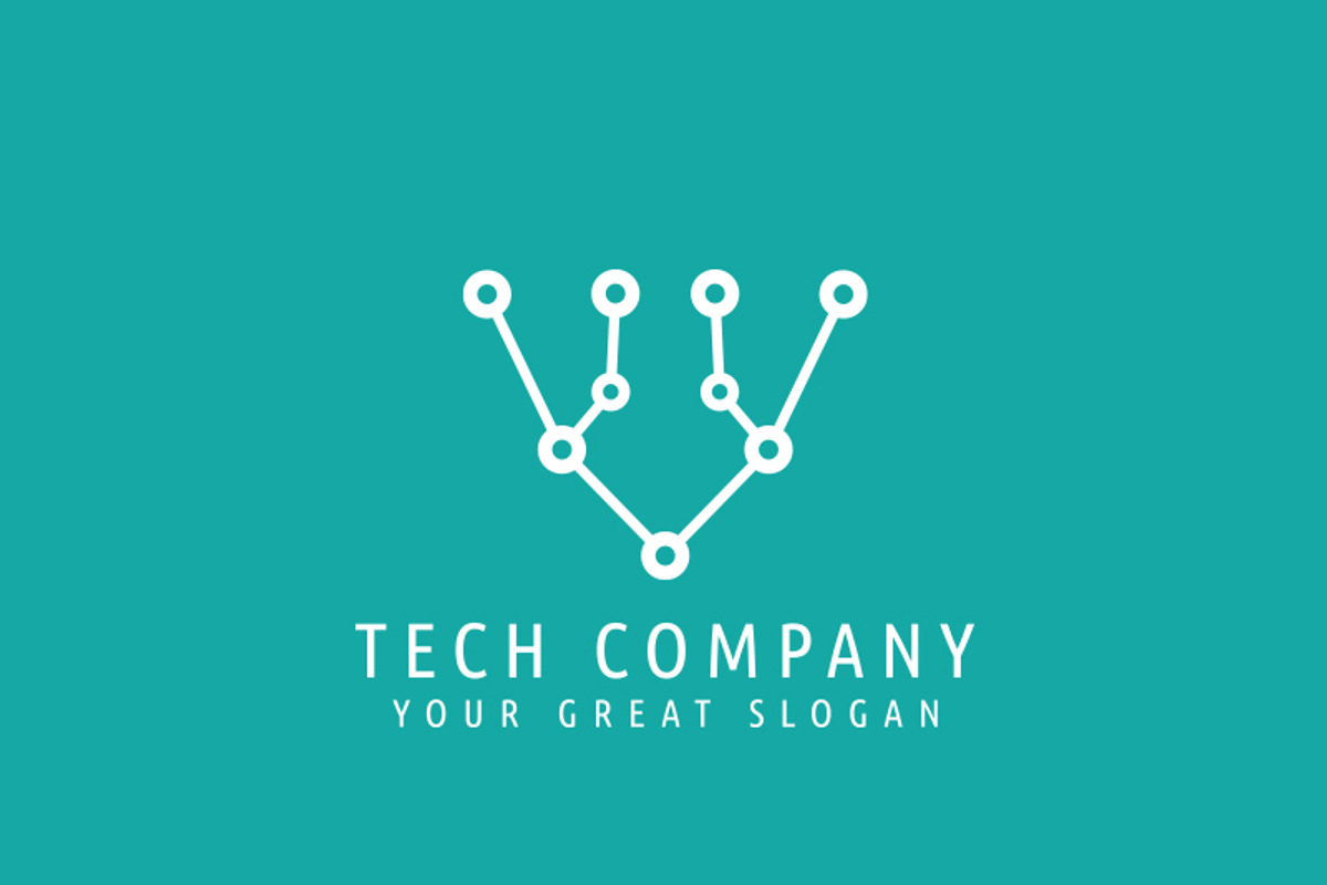 Abstract Technology Company Logo, a Branding & Logo Template by Zlaws (Photo 5 of 5)