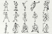 Basketball SVG Graphics, a Sport Illustration by DENIDigitalArtSudio (Thumbnail 5 of 7)