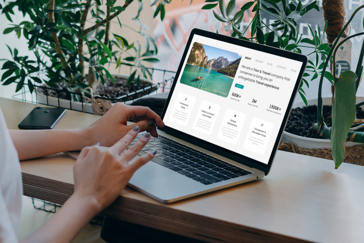 Aetherway - Travel Agency Landing UI, a Landing Page Template by productype1 (Photo 5 of 5)
