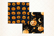 Happy Halloween Digital Paper, a Pattern Graphic by Libby Wishes (Thumbnail 4 of 6)