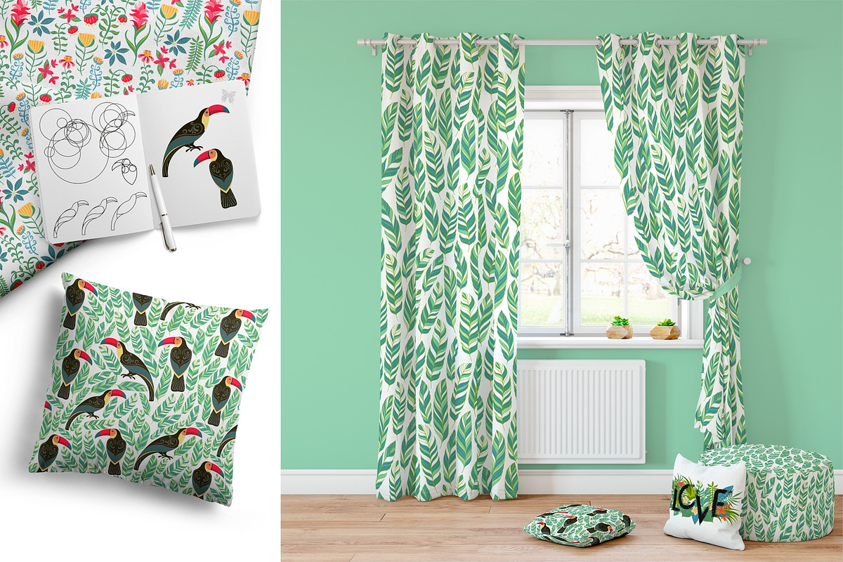 TROPICANA, 30 Seamless Patterns, a Pattern Graphic by Irina Skaska (Photo 9 of 17)