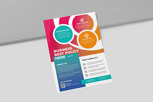 Professional Company Marketing Flyer, a Flyer Template by BrandlyTemplate